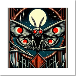 Mothman Nights Posters and Art